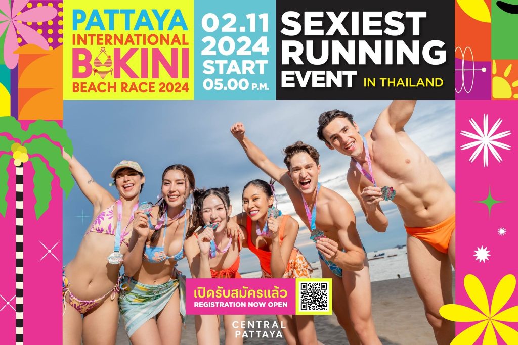 Pattaya International Bikini Beach Race 2024 Set to Ignite the Beach on November 2nd