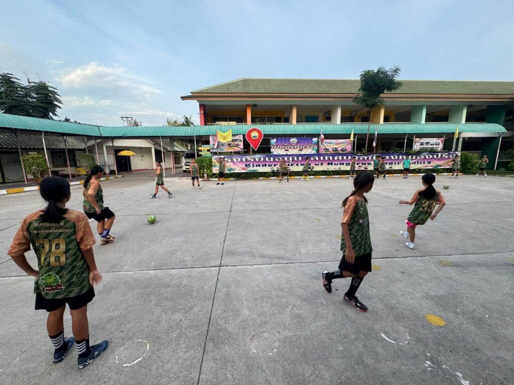 ค่ายฟุตซอลอนุบาลหนองปรือ พัฒนานักกีฬาเยาวชนแข่งขันระดับชาติ